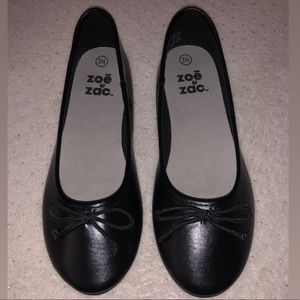 Girls Dressy Black Flats